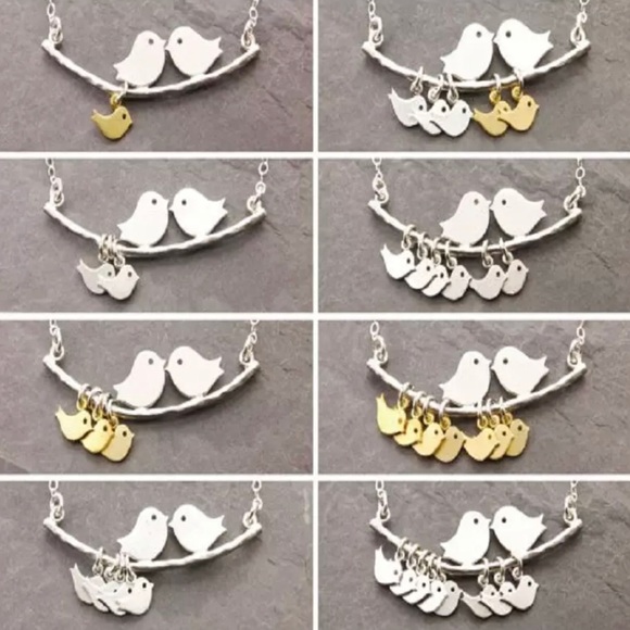 🐦BEAUTIFUL 4 kids and mother necklace 🐦 - Picture 2 of 4